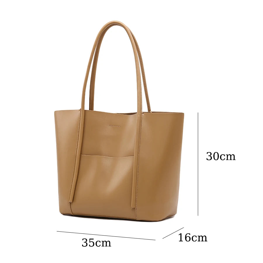 3185 Trendy Women's Luxury PU Leather Tote Bag Ready Bag Large Black Foldable Handbag for Autumn Winter Spring Open Closure Type