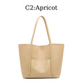 3185 Trendy Women's Luxury PU Leather Tote Bag Ready Bag Large Black Foldable Handbag for Autumn Winter Spring Open Closure Type